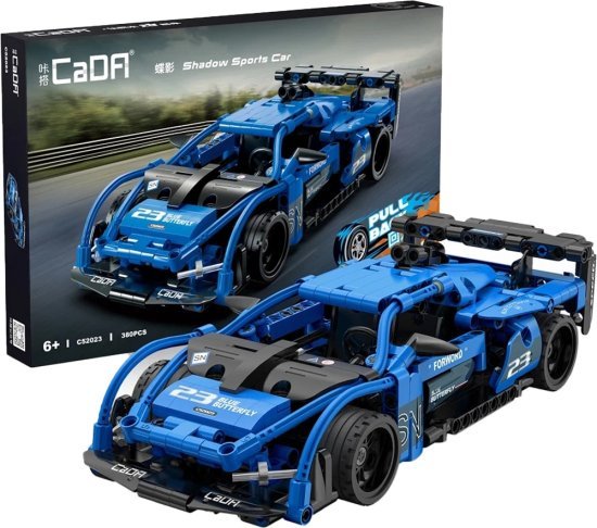 מכונית מירוץ Shadow Pull-Back C52023W מבית Cada