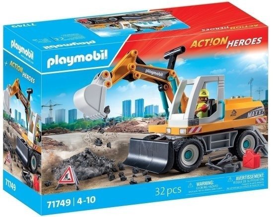 מחפר גדול 71749 Playmobil Action Heros