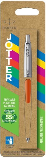 עט פרקר כתום Parker Jotter Originals - דיו כחול