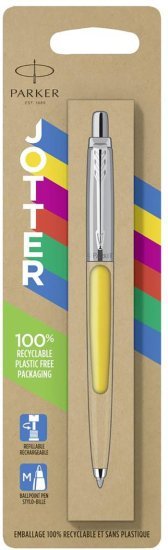 עט פרקר צהוב Parker Jotter Originals - דיו כחול