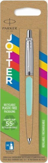 עט פרקר ירוק בהיר Parker Jotter Originals - דיו כחול