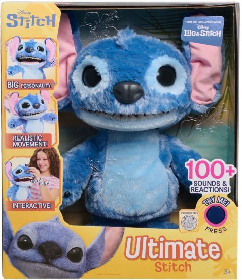 בובת סטיץ' אינטראקטיבית כ- 35 ס''מ Just Play