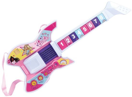 גיטרה חשמלית לילדים מבית B.S Toys - ברבי