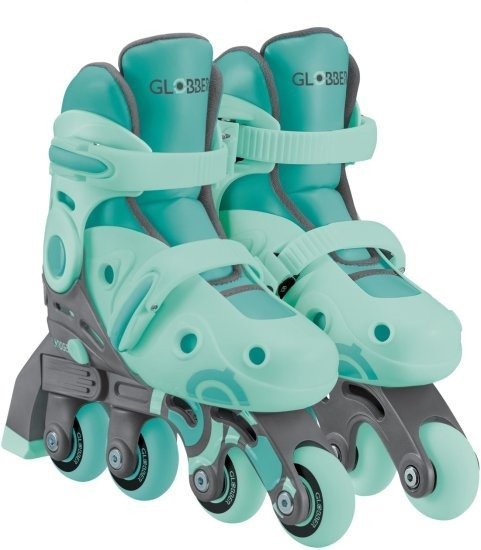 גלגיליות Globber Learning Skates 2 In 1 - צבע מנטה - מידה XS / S