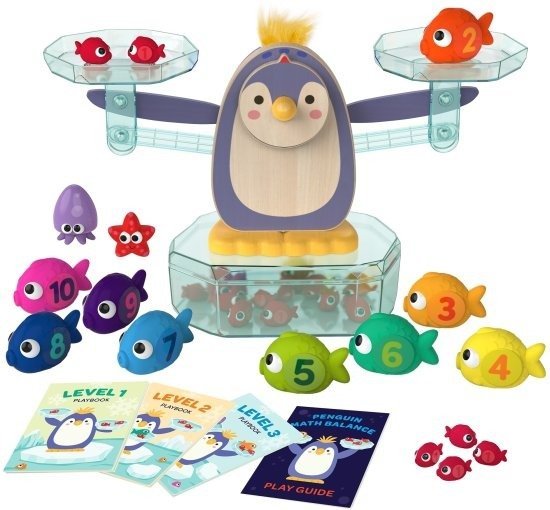 פינגווין מספרים ומאזניים מעץ Battat - Education