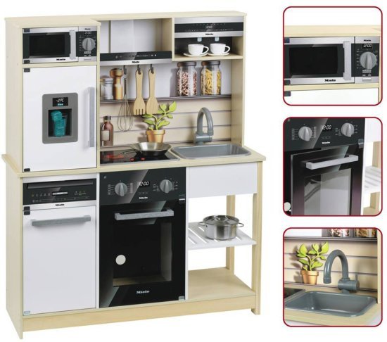 מטבח מעץ לילדים 101x83.5x30 ס''מ מבית Theo Klein Miele