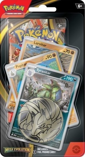 קלפי אספנות פוקימון Pokemon TCG: ME01 Mega Evolution Checklane Premium Blister - טאירניטאר