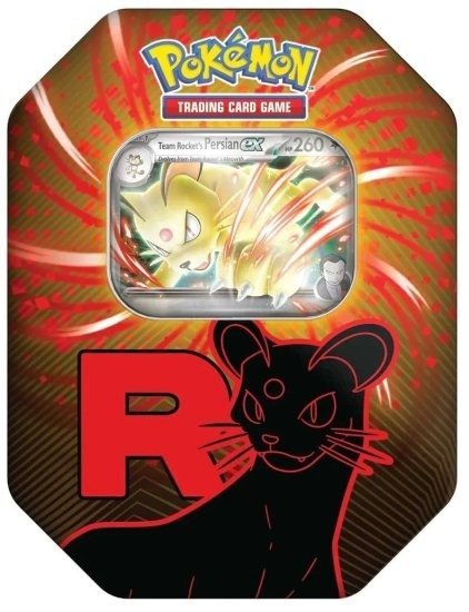קלפי אספנות פוקימון Persian ex - Pokemon TCG: Team Rocket Tin