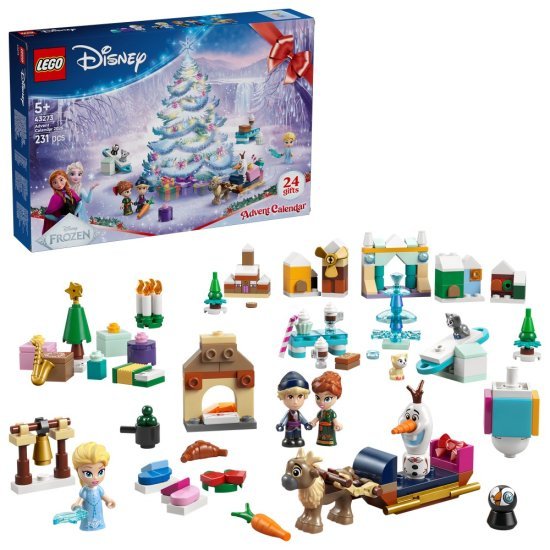 לוח הפתעות חגיגי 2025 43273 LEGO Disney Frozen
