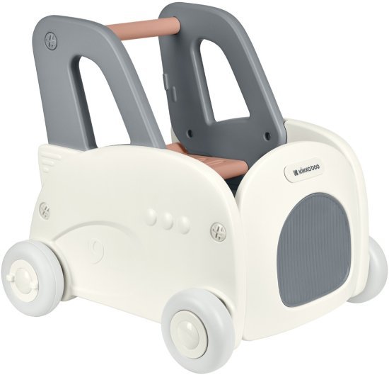 הליכון 4 ב-1 - Kikkaboo Trolie 2 - צבע אפור