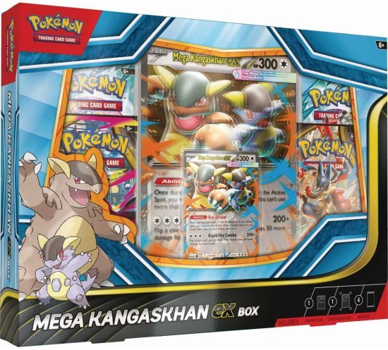 קלפי אספנות Pokemon TCG: Mega Kangaskhan ex Box