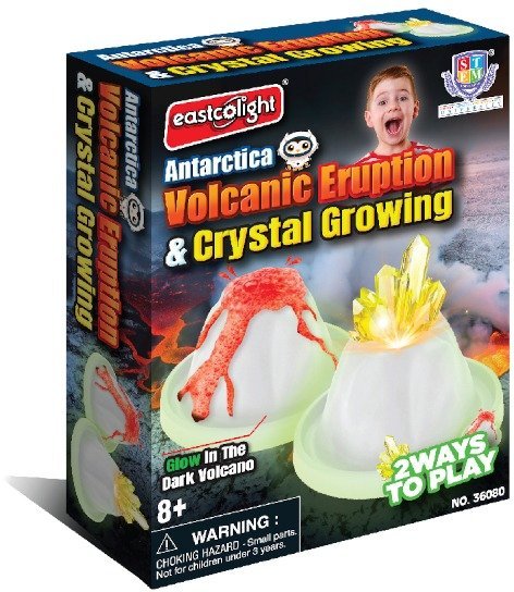ערכת מדע - התפרצות הר געש מבית Eastcolight