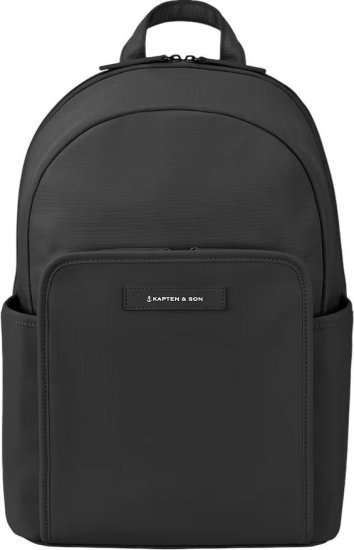 תיק גב למחשב נייד דגם Aalborg מבית Kapten & Son עד 12 אינץ' - צבע שחור