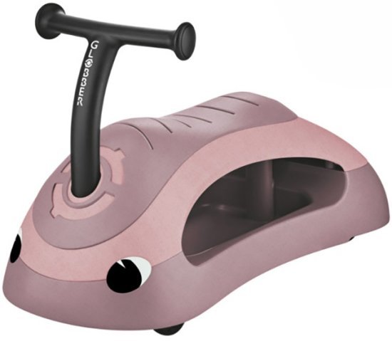 הליכון משולב בימבה אקולוגי 2 ב-1 מבית Globber - צבע ורוד