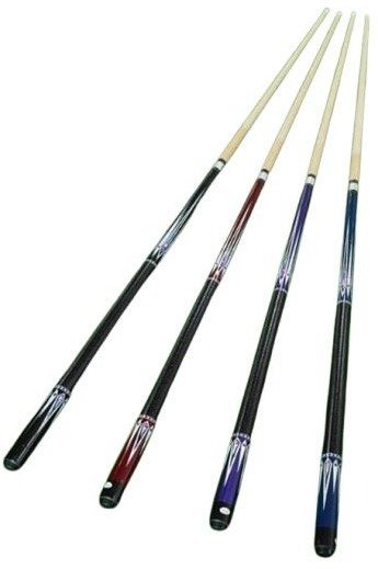 מקל ביליארד מעוצב מתברג ומתפרק לשני חלקים 147 ס''מ Sportime - צבע אקראי - יחידה אחת