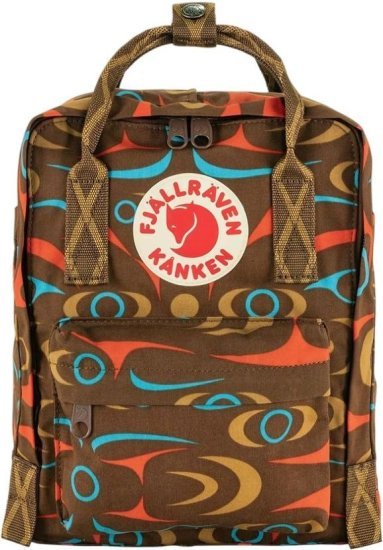 תיק גב בנפח 7 ליטר דגם Kanken Mini Art מבית Fjallraven - צבע חום