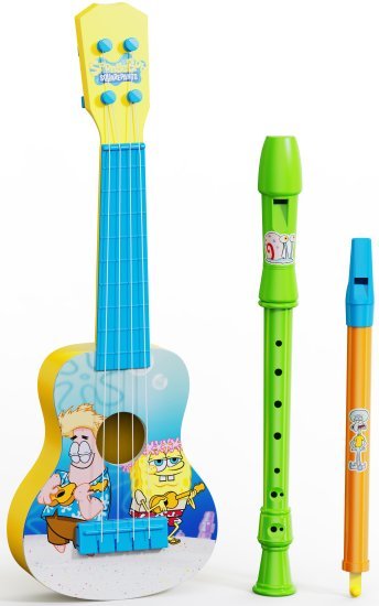 סט כלי נגינה בוב ספוג מבית B.S Toys