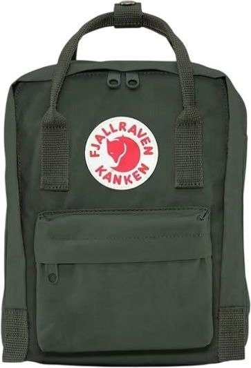 תיק גב בנפח 7 ליטר דגם Kanken Mini Classic מבית Fjallraven - צבע ירוק כהה