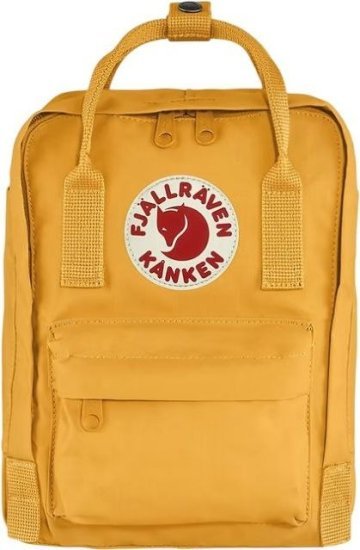 תיק גב בנפח 7 ליטר דגם Kanken Mini Classic מבית Fjallraven - צבע צהוב