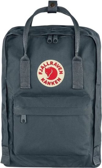 תיק גב למחשב נייד דגם Kanken Laptop מבית Fjallraven עד 13 אינץ' - צבע גרפיט