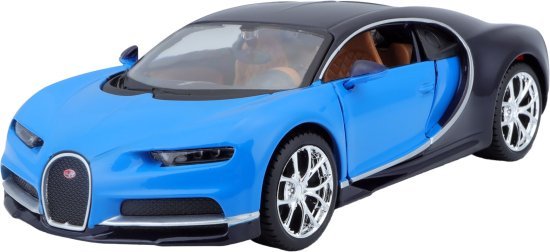 מכונית קנה מידה Bugatti Chiron 1:24 מבית Maisto
