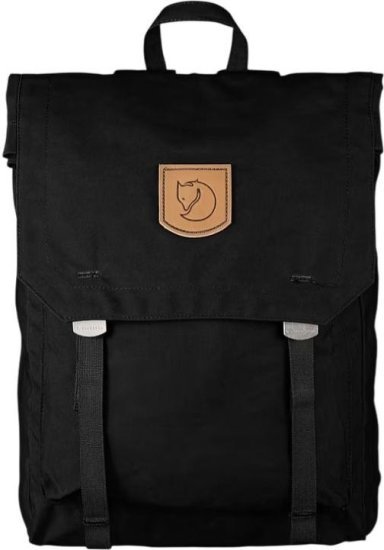 תיק גב בנפח 16 ליטר דגם Kanken Foldsack מבית Fjallraven - צבע שחור