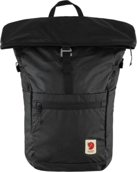 תיק גב בנפח 24 ליטר דגם Kanken High Coast Foldsack מבית Fjallraven - צבע שחור