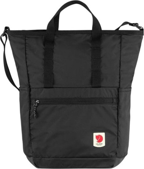 תיק גב בנפח 23 ליטר דגם Kanken High Coast Totepack מבית Fjallraven - צבע שחור