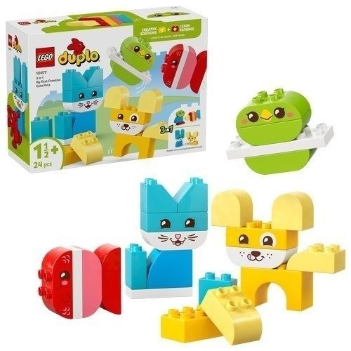 חיות המחמד החמודות ויצירתיות שלי 3 ב-1 10477 LEGO DUPLO