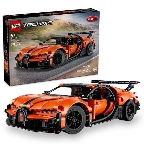 היפר מכונית LEGO Technic 42222 Bugatti Chiron Pur Sport