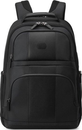 תיק גב למחשב נייד דגם Wagram מבית Delsey עד 15.6 אינץ' - צבע שחור