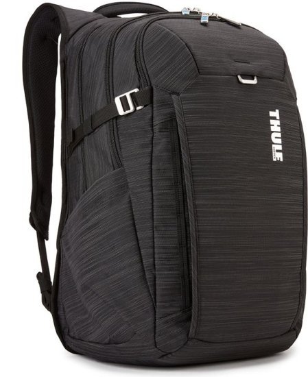תיק גב למחשב נייד 15.6 אינץ דגם Construct מבית Thule - צבע שחור
