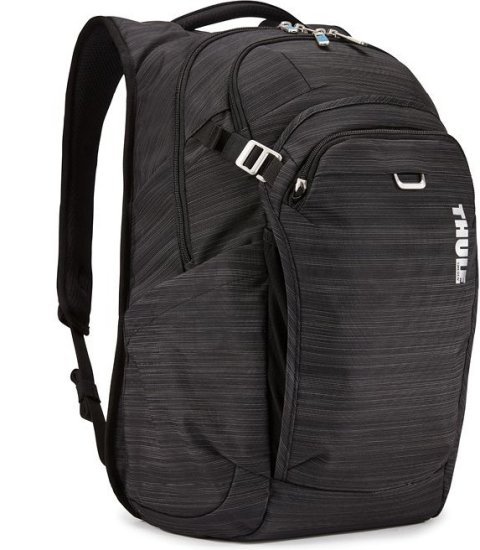 תיק גב למחשב נייד 15.6 אינץ דגם Construct מבית Thule - צבע שחור