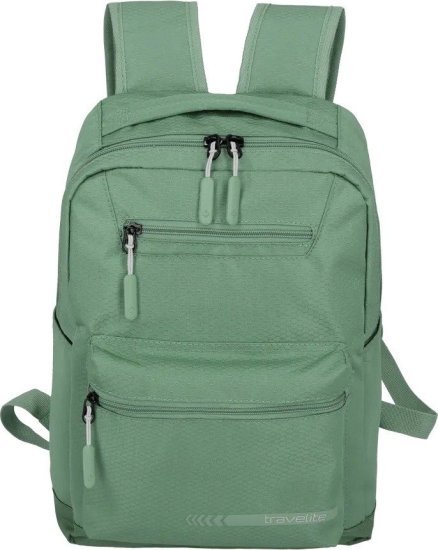 תיק גב נסיעות דגם KICK OFF מבית Travelite - צבע ירוק Sage