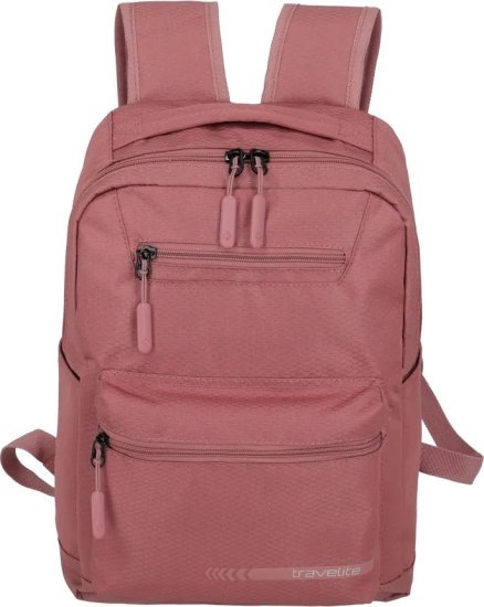 תיק גב נסיעות דגם KICK OFF מבית Travelite - צבע ורוד רוז