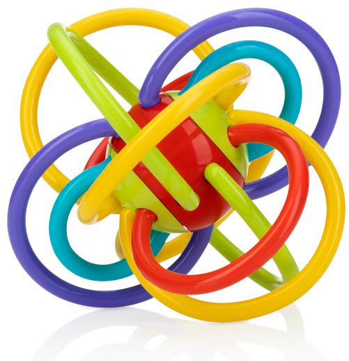 נשכן לולאות רעשן Nuby