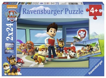 מארז 2 פאזלים 24 חלקים מבית Ravensburger - מפרץ ההרפתקאות